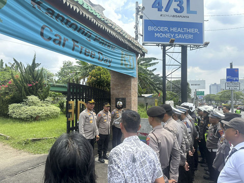 Polres Depok Patroli di 6 Stasiun hingga Jalan Juanda, Cegah Pelajar Demo di DPR