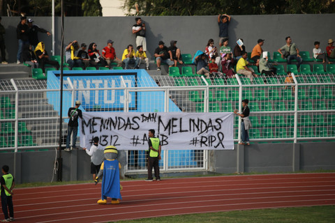 Laga Bhayangkara Lampung FC vs Persis Solo Diwarnai Aksi Simpatik untuk Affan