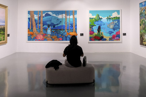 SBY Art Community Gelar Pameran, Hadirkan 31 Karya Seni Bertema Perdamaian
