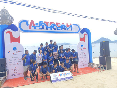Ratusan Perenang Ikuti Kejurnas Open Water Swimming di Lampung, Jatim Juara Umum