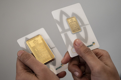 Melesat Rp 78.000 Harga Emas Antam Naik Jadi Rp 2.485.000 per Gram