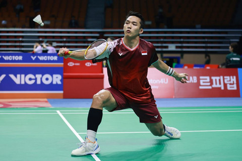 Denmark Open: Hajar Jepang, Jonatan Christie ke Perempat Final