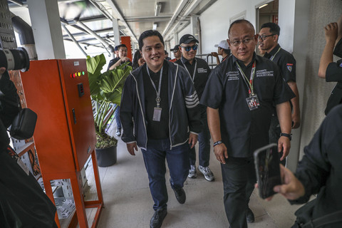 Foto: Erick Thohir Hadiri MotoGP Mandalika