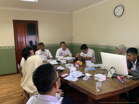 Kemenkum Kalbar Bahas Raperwal Toleransi Kehidupan Bermasyarakat di Pontianak