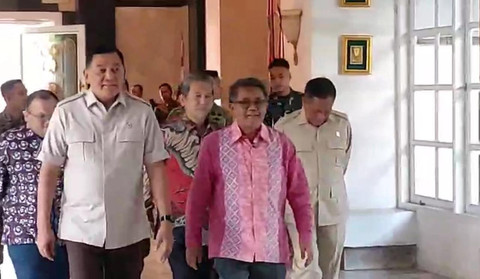 Menhan Sjafrie Terima Elite PKS di Kantor Kemhan