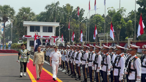 Menhan & Panglima Tentara Australia Bahas Pelatihan Siber-Misi Kemanusiaan Gaza