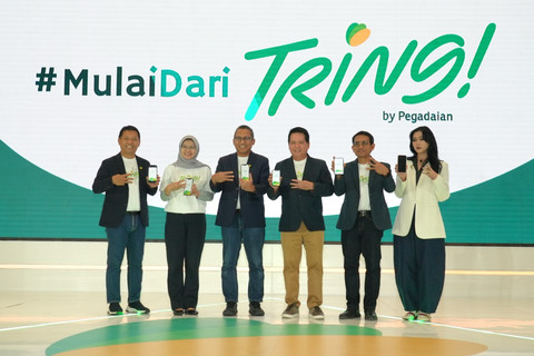 Lewat TRING! by Pegadaian, BRI Group Hadirkan Super App Emas Digital Inklusif