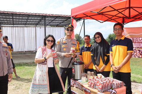 Ratusan UMKM Meriahkan Pringsewu Cultural Festival Kapolres Cup II  2025