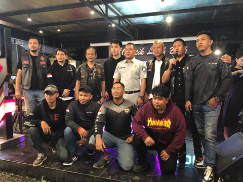 Suasana Kopdargab Internasional, Bikers Se-Borneo Kumpul di Aming