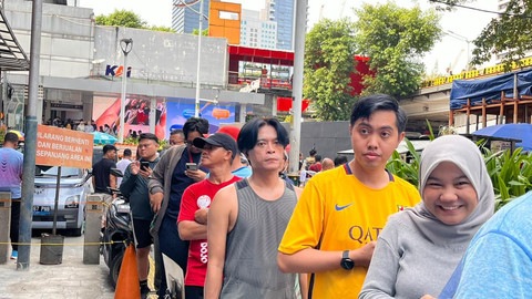 Rela Antre Hampir Setengah Jam Demi Semangkuk Bubur Ayam Usai CFD di HI