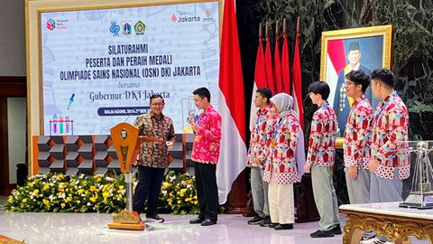 Jakarta Rebut Gelar Juara Umum di OSN 2025, Bawa Pulang 79 Medali