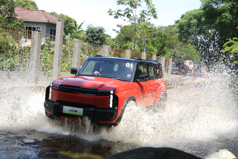 Foto: Chery J6T Diajak Offroad Ringan