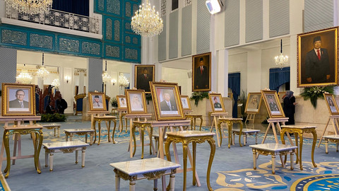 Saat Foto Para Tokoh Dipajang di Istana Jelang Penobatan Gelar Pahlawan Nasional