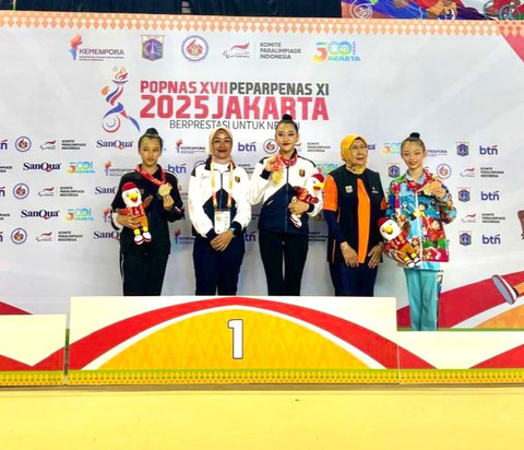 Lampung Tembus Peringkat 10 Nasional di POPNAS XVII 2025, Raih 8 Medali Emas