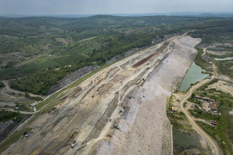 Foto: Menengok Pembangunan Bendungan Jragung di Semarang