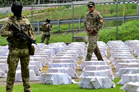 Panama Gagalkan Penyelundupan 12 Ton Kokain Menuju AS