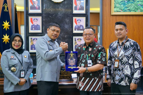 Kemenkum dan Bank Kalbar Perkuat Sinergi Program untuk Dukung UMKM