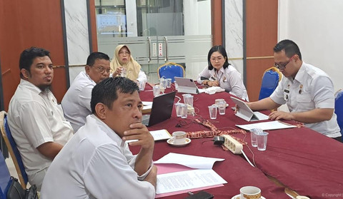 Kemenkum Kalbar Harmonisasi Raperbup Retribusi Pelayanan Pasar Mempawah