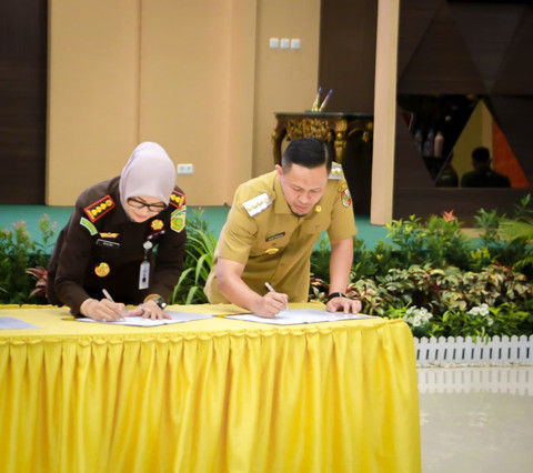 Pemko Pekanbaru MoU dengan Kejati Riau Terkait Pelaksanaan Pidana Kerja Sosial