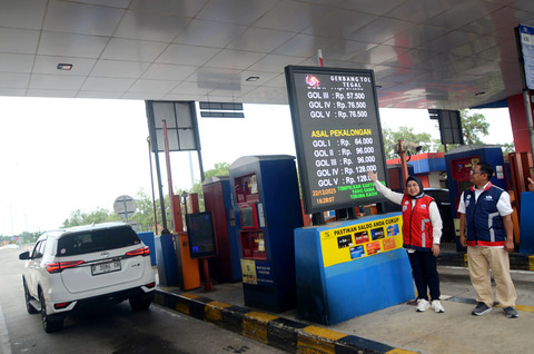 Update Lalin Arus Balik: Tol Pejagan–Pemalang dan Japek Ramai Lancar Siang Ini