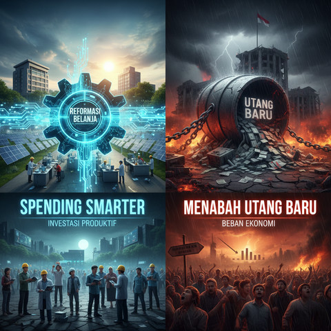Setop Tambah Utang! Saatnya RI Terapkan 'Spending Smarter' demi Ekonomi