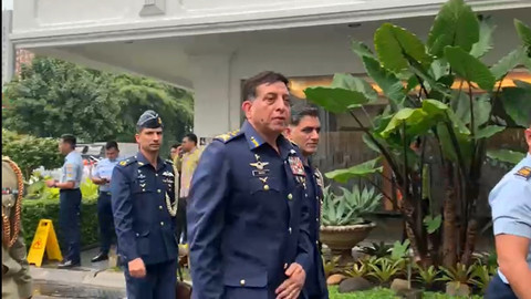 Presiden Prabowo Terima KSAU Pakistan di Istana