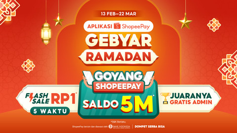 ShopeePay Gebyar Ramadan 2026 Siap Bikin Momen Bulan Puasa jadi Seru & Hemat