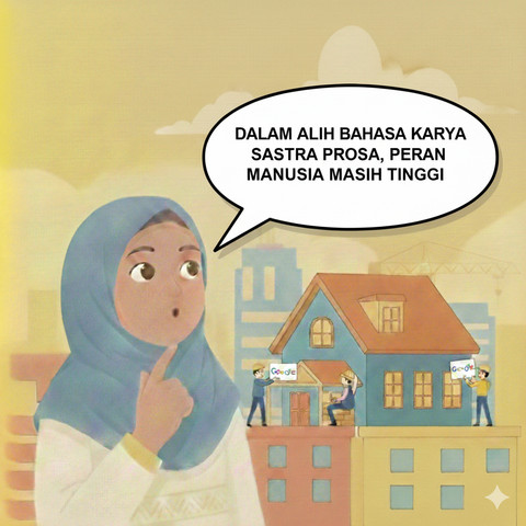 Kolaborasi Manusia dan Mesin Penerjemah Karya Sastra Prosa