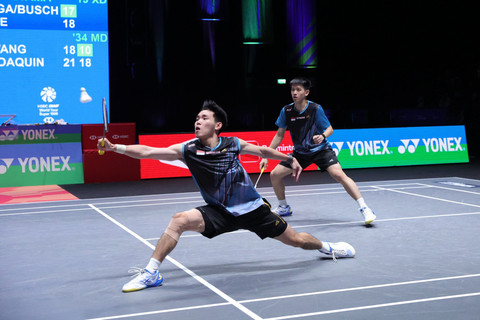 All England: Ditekuk Ganda Putra Nomor 1 Dunia, Raymond/Joaquin Gagal ke Final