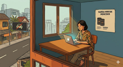 Bersiap WFH Lagi: Menakar Batas Potensi Penghematan