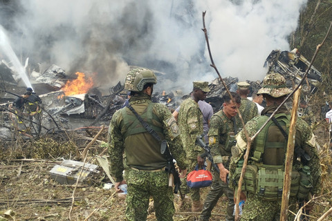 66 Orang Tewas Akibat Kecelakaan Pesawat Militer Kolombia