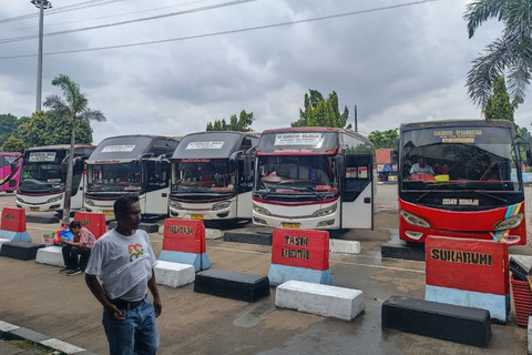Arus Balik Nampak di Terminal Kampung Rambutan, 2 Ribu Penumpang Tiba di Jakarta
