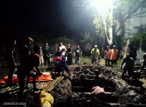 Prosesi pemakaman korban kecelakaan elf di Majalengka
