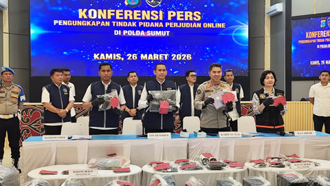 Sarang Judol Digerebek di Kamar Apartemen di Medan, 19 Tersangka Diamankan