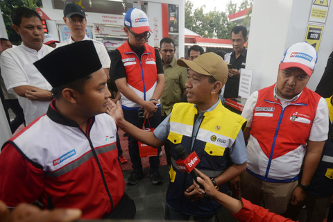 Foto: Bahlil Pastikan Pasokan BBM Nasional Aman