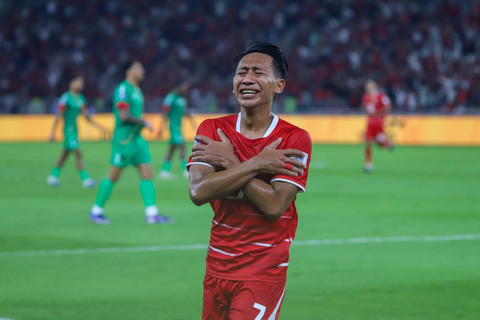 Foto: Aksi Timnas Indonesia Sikat Saint Kitts & Nevis 4-0 di FIFA Series