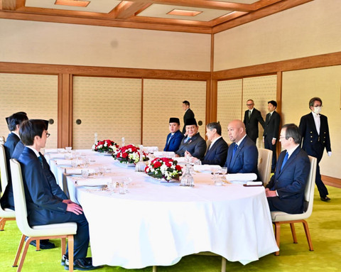 Prabowo Temui Kaisar Jepang: Bahas Isu Strategis-Santap Siang Kenegaraan