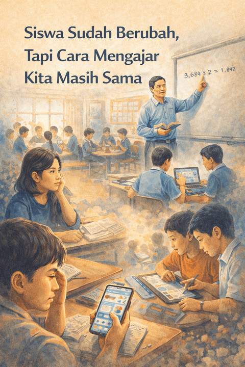 Siswa Sudah Berubah, Tapi Cara Mengajar Kita Masih Sama