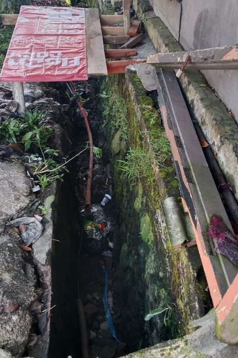 Melihat Drainase Maut di Cianjur Lokasi Pasutri Pemudik Terseret dan Tewas