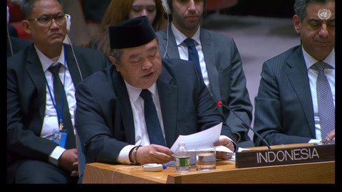 Indonesia di Rapat DK PBB usai 3 Prajurit Gugur: Investigasi, Bukan Dalih Israel