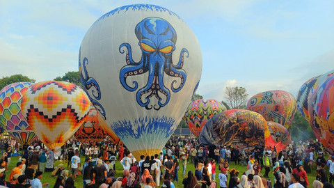Aku Tak Menyangka Festival Balon Udara Wonosobo Bisa Sepi