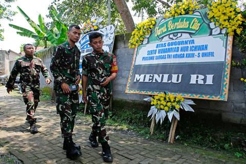 Sertu Ichwan yang Gugur di Lebanon Akan Dimakamkan di TMP Giri Dharmoloyo