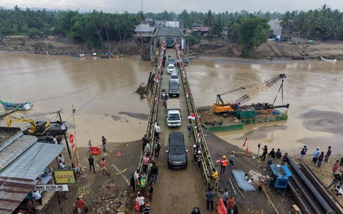 Satgas PRR Bangun 3 Jenis Jembatan Darurat, Rajut Akses di Sumatera