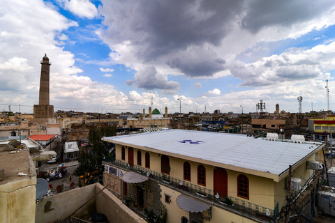 Foto: Situs Warisan Budaya di Irak Ditandai Perisai Biru
