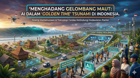 Menghadang Gelombang Maut: AI dalam 'Golden Time' Tsunami di Indonesia