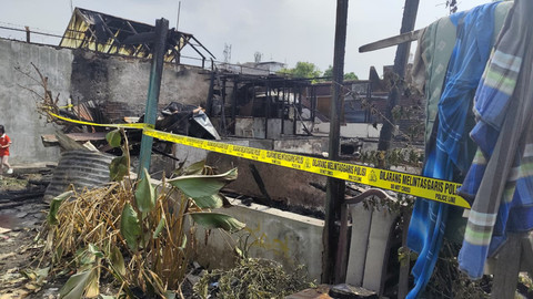 Rumah Hangus Terbakar di Medan, Al-Quran Utuh Berhasil Diselamatkan