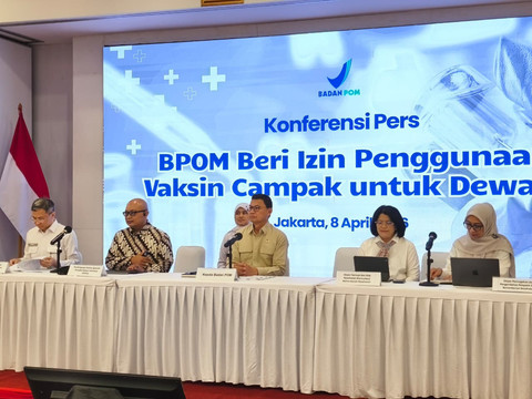 Kantongi Izin BPOM, Kemenkes Siap Vaksinasi Campak Dewasa untuk Nakes