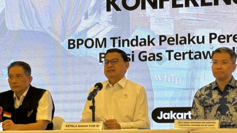 BPOM Ungkap Kasus Peredaran Gas Tertawa di Jakbar, 1 Orang Diamankan