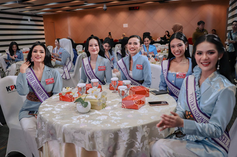 KPK Gandeng 45 Finalis Puteri Indonesia 2026 Kampanyekan Pendidikan Antikorupsi