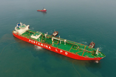 Lebih dari 40 Kapal Dikerahkan, Pertamina Salurkan 223 Ribu Ton LPG Tiap Bulan